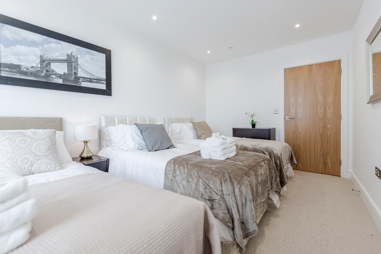 Luxury Stratford Apartment 런던 외부 사진