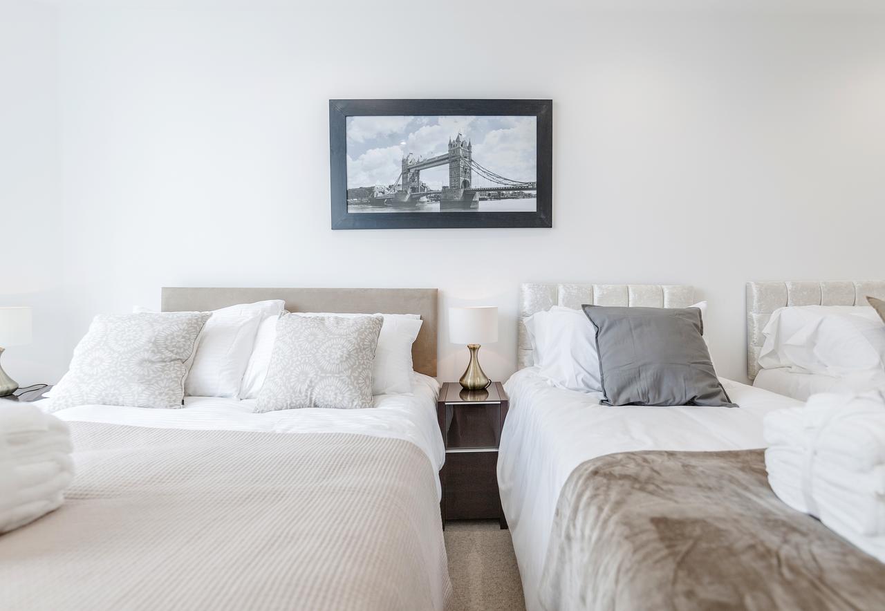 Luxury Stratford Apartment 런던 외부 사진