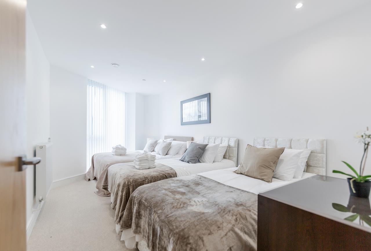 Luxury Stratford Apartment 런던 외부 사진