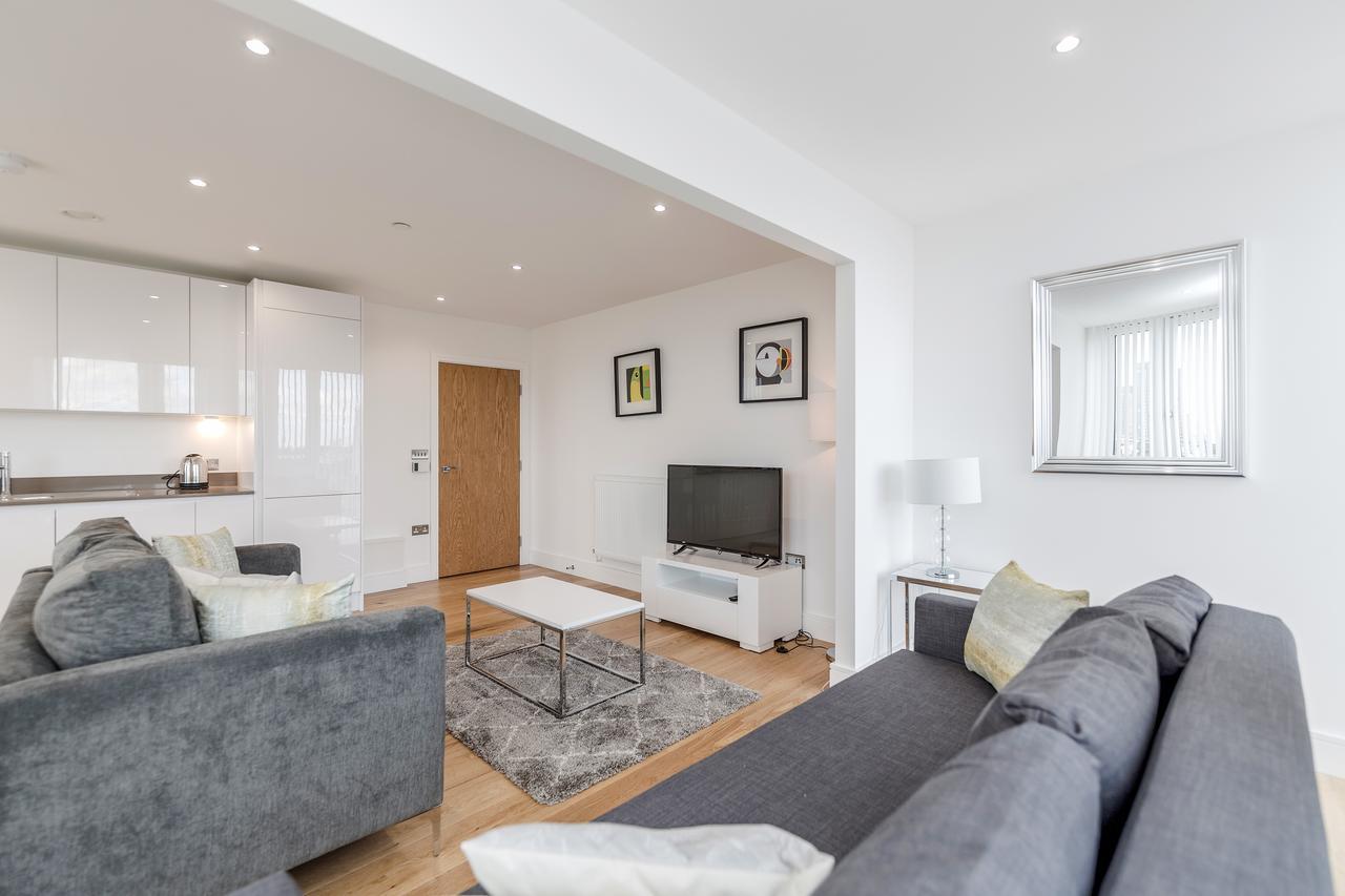Luxury Stratford Apartment 런던 외부 사진